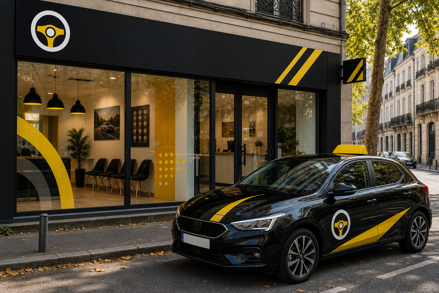 Auto-école Conduite Zen à Nantes avec voiture école